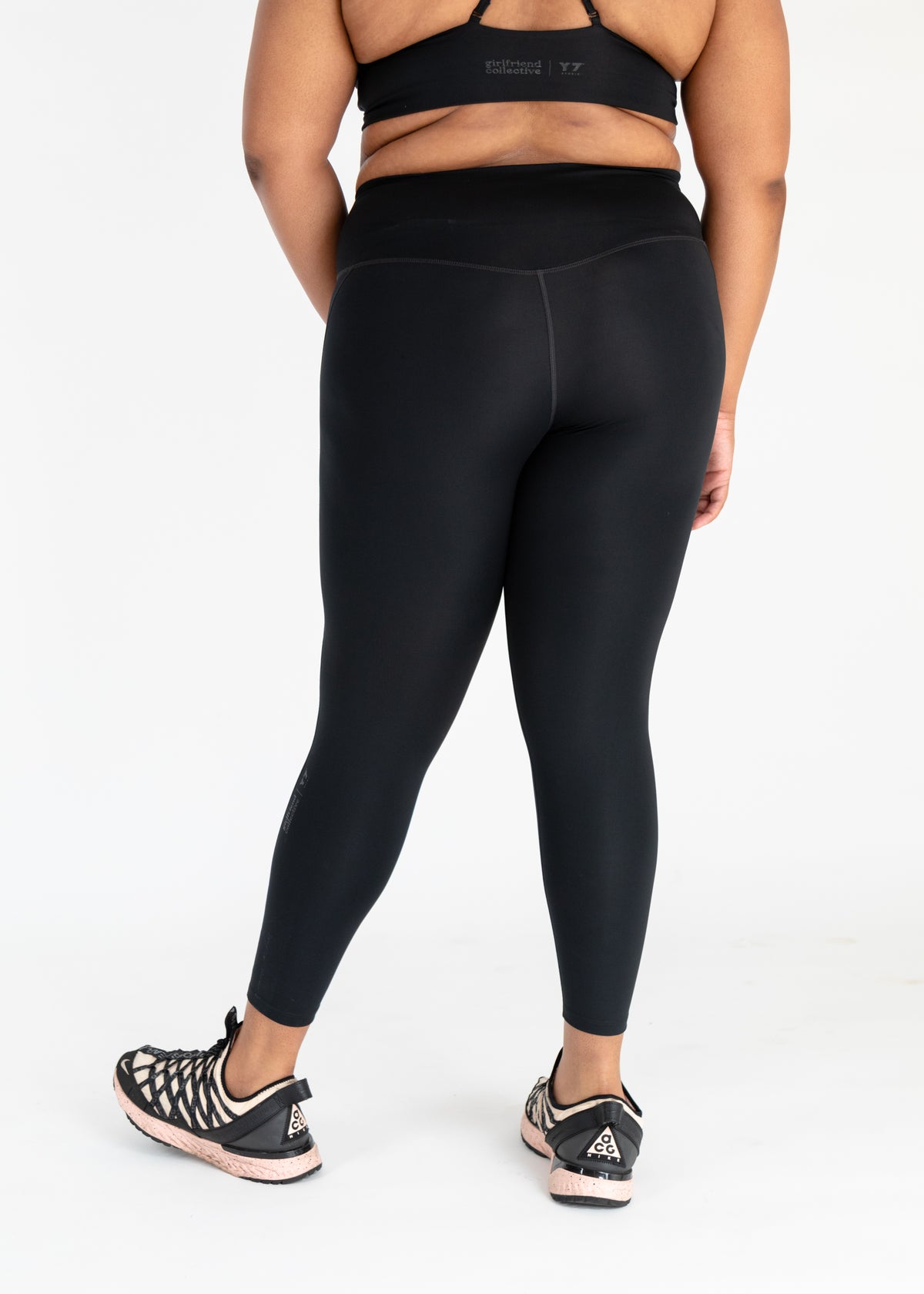 Flirtitude Womens workout crop Black Leggings size XL - beyond