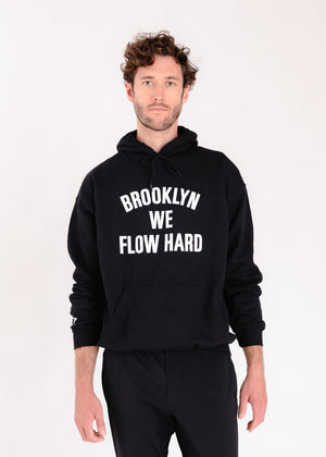 Brooklyn We Flow Hard Hooded Pullover